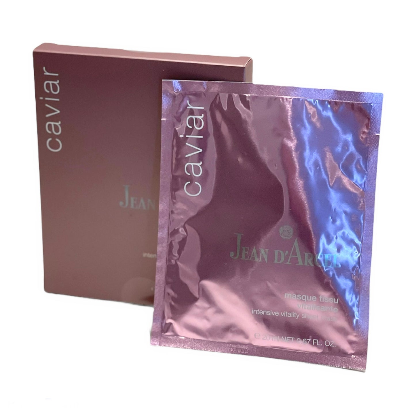 Caviar Intensive Vitality Sheet Mask (5ea) - Jean D'Arcel